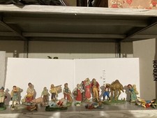 pastori pastorelli in pasta da presepe 