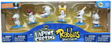 Rabbids Invasion The Lapins Cretins Mini Figurine Box Set Serie 2 **NUOVO**
