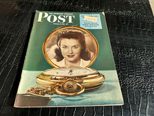 FEBRUARY 6 1943 SATURDAY EVENING POST - magazine - WWII ERA - STOP WATCH