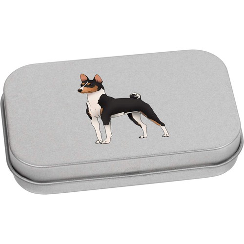 Standing basenji dog scatola - 'standing,