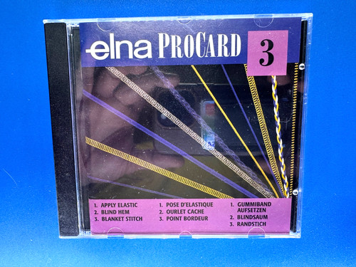 Scheda elna pro - 900, serie