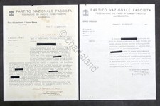 Lotto 2 Autografi Segretari