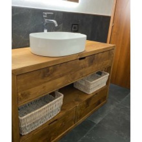 Mobile bagno legno massello