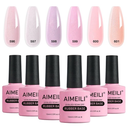 Aimeili shimmer rubber base - shimmer,