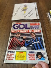 Rivista Super Gol 1985 Anno 2 N.23 + Inserto Francobolli Sport . Rif Porta Alto 