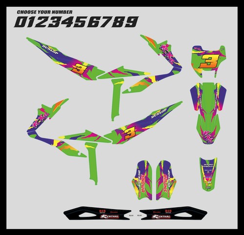 Kit grafica kxe per sur - grafica, sur-ron