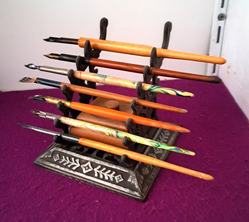 Vintage ornate cast multi pen - cast, multi-pen