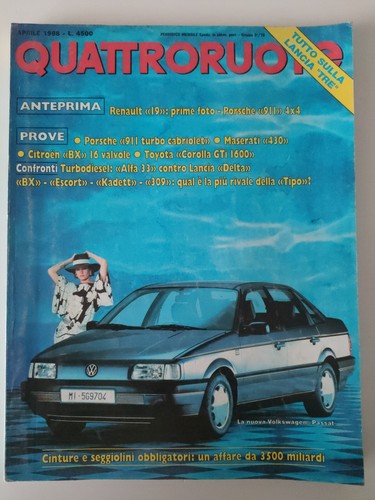 Rivista quattroruote 390 - rivista,