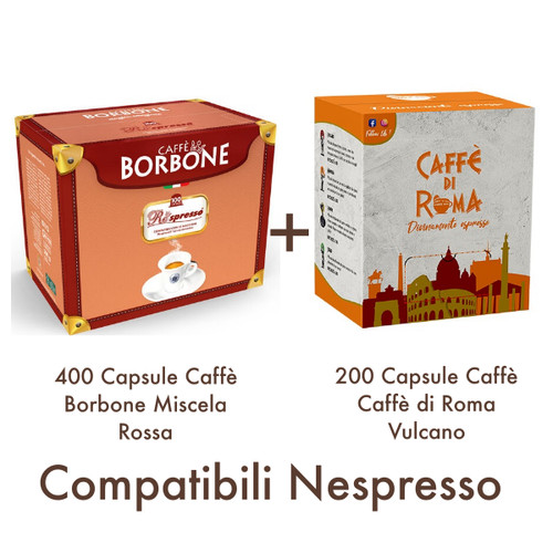 600 capsule caffè 400 - capsule,