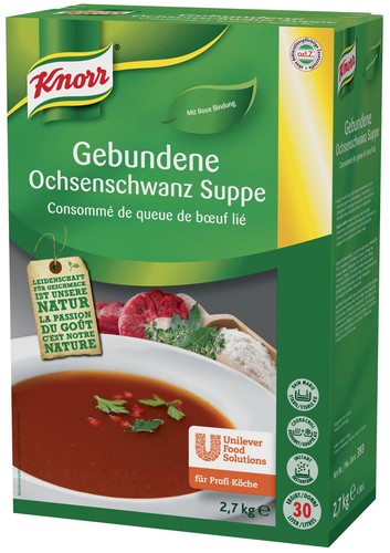 Zuppa coda bue - di, legata