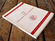144) L'ARTE NELLA PSICOLOGIA NELLA SCRITTURA - Livio Sacco (1977)