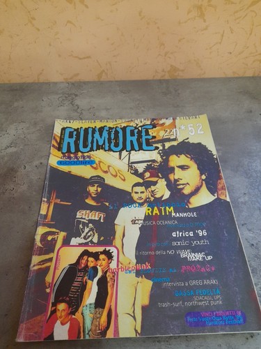 Rivista musicale rumore maggio - rivista,