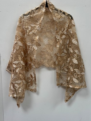 Sciarpa scialle stola oro - sciarpa,