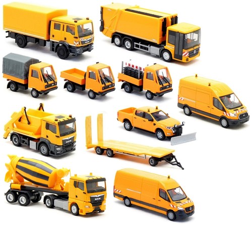 Herpa busch modelli camion - busch,