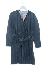 H&M Abito avvolgente Donna Abito Taglia IT 44 blu-oro stile casual