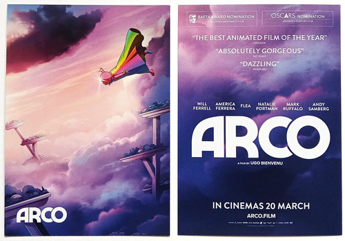 Arco movie film postcards - arco, x