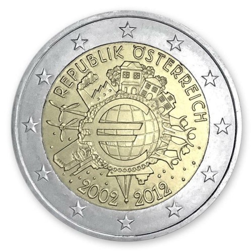 Moneta euro austria 2012 - 2,