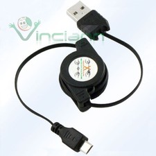 Cavo USB retrattile caricabatt