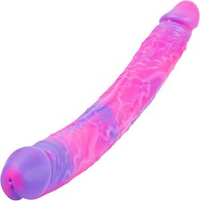 Fallo realistico indossabile vaginale anale strap on doppio dildo uomo e donna