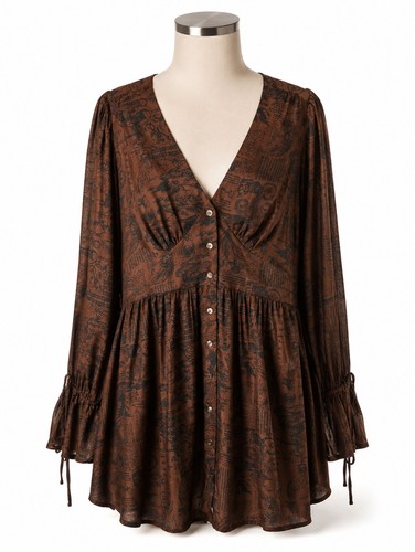 Mini abito babydoll dusturbia - abito,
