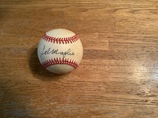 Baseball autografo Sal Maglie