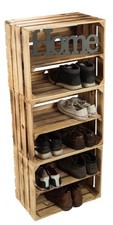 3 x casse in legno massello