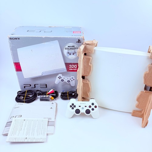 Console sony ps3 slim bianca - console,