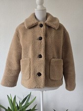 Giacca in pile Zara beige