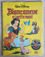 WALT DISNEY ASCOLTA LE FIABE BIANCANEVE,MONDADORI-CON DISCO 45 GIRI,BLISTERATO