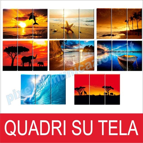 Quadro moderno pezzi - pezzi, tela