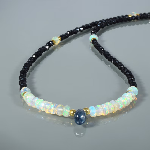 Collana perline naturale - collana,