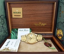 Rolex 36 mm oro 18 kt data