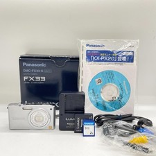 Fotocamera digitale compatta Panasonic Lumix DMC-FX33 testata ottime condizioni