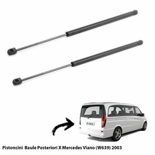 2  MOLLE A GAS PISTONI