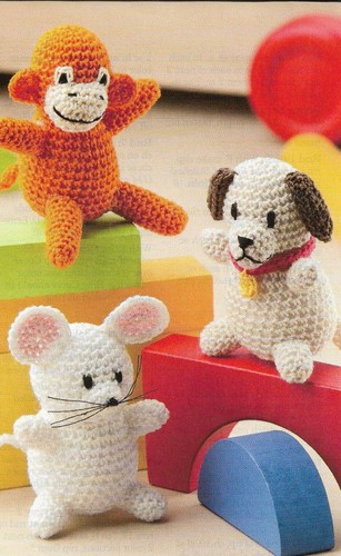 Amigurumi animali amici topo - amigurumi,