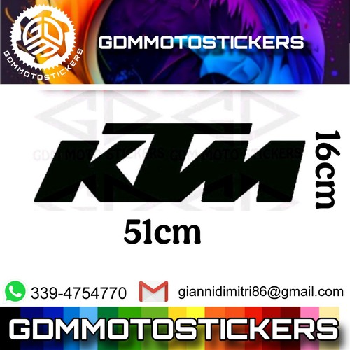 Adesivo ktm personalizzato - ktm,