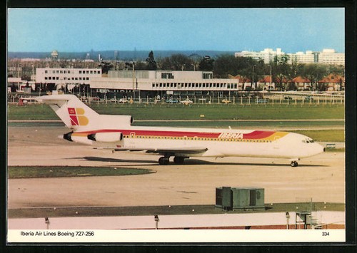 Aereo boeing 727 256 iberia - di,