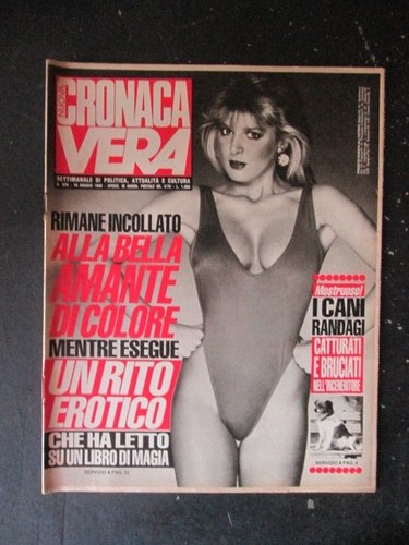 Cronaca vera 870 1989 rivista - cronaca,