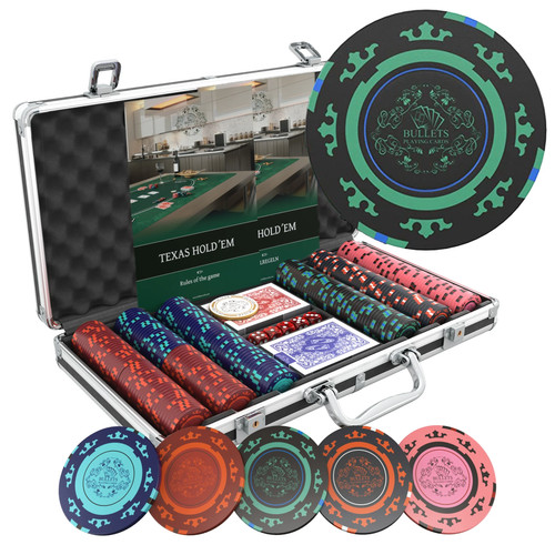 Valigetta poker con 300 - da,