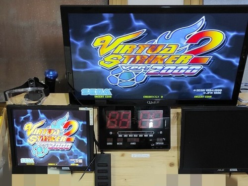 Virtua striker arcade sega - virtua,