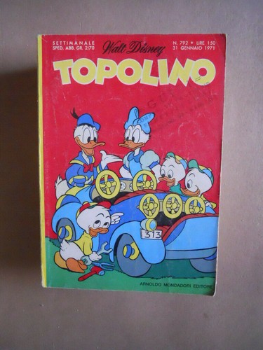 Topolino 792 - topolino, n�792