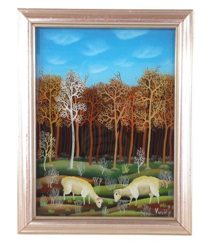 Quadro vintage anni - , p