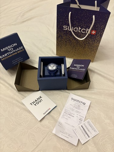 Swatch omega mission - mission, to