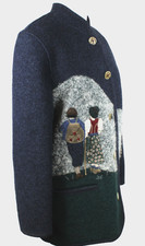 Giesswein Giacca Piedi Stile Bavarese Donna Gr.42 Molto Buone Condizioni