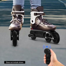 Kit 2x Ruote Monopattino Elettrico Pattini a Rullo Elettrici Telecomando +Batteria