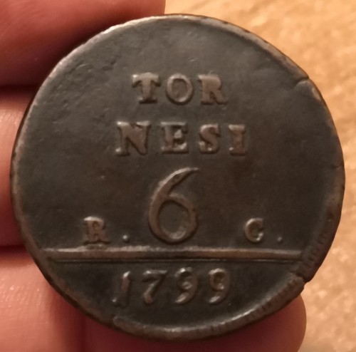 Tornesi 1799 regno - 6,