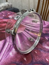 Batteria Acustica Concert-Tom 10”x 4” Artigianale In acrilico Trasparente