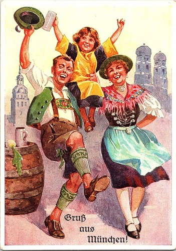 Cartolina continentale danza