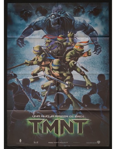 Manifesto tartarughe ninja - tartarughe,