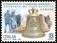Italia 2024 Marinelli Campana Fonderia,Acciaio,Ferro,Argento,Bronzo,Artigianato,Officina,MNH